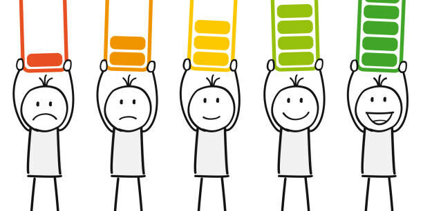 figure battery icon set vector praphic